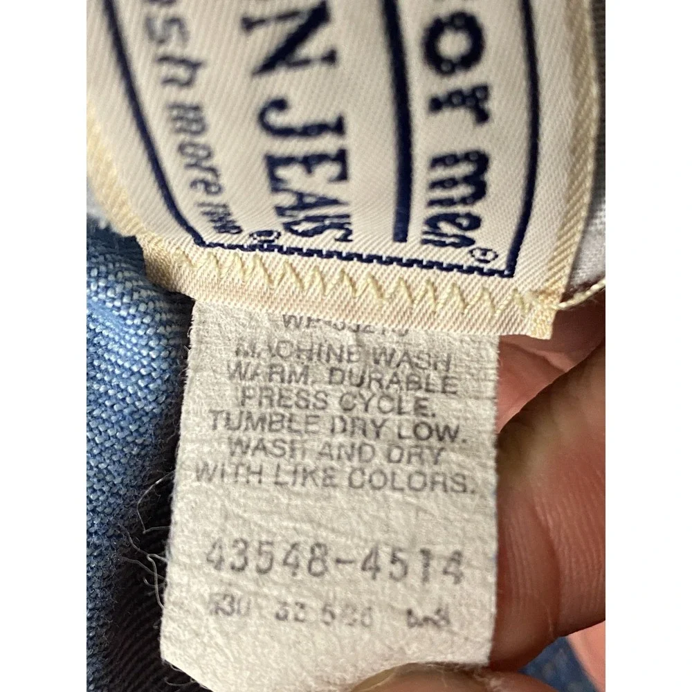 Levi's Vintage Orange Tab Mens 32 Action Jeans Blue Denim Relaxed Fit